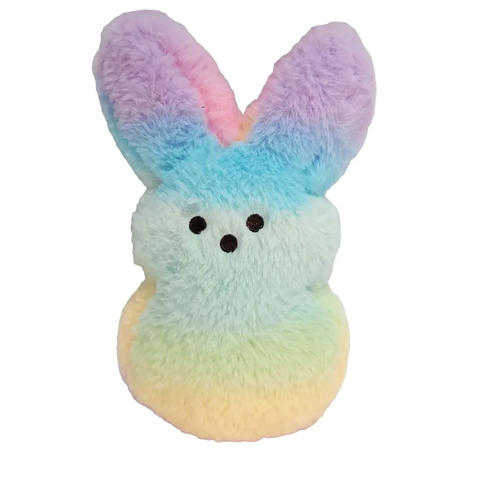 Peeps Plush Rainbow Easter Bunny 8